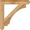 Ekena Millwork Imperial Craftsman Rough Sawn Bracket, Western Red Cedar, 4"W x 30"D x 30"H BKT04X30X30IMP04RWR - alternate 2